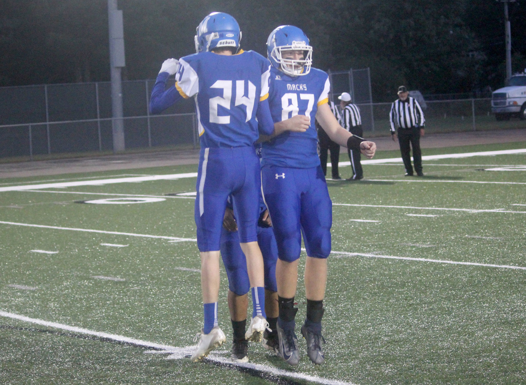 Phillips at McDonell football 9-27-19